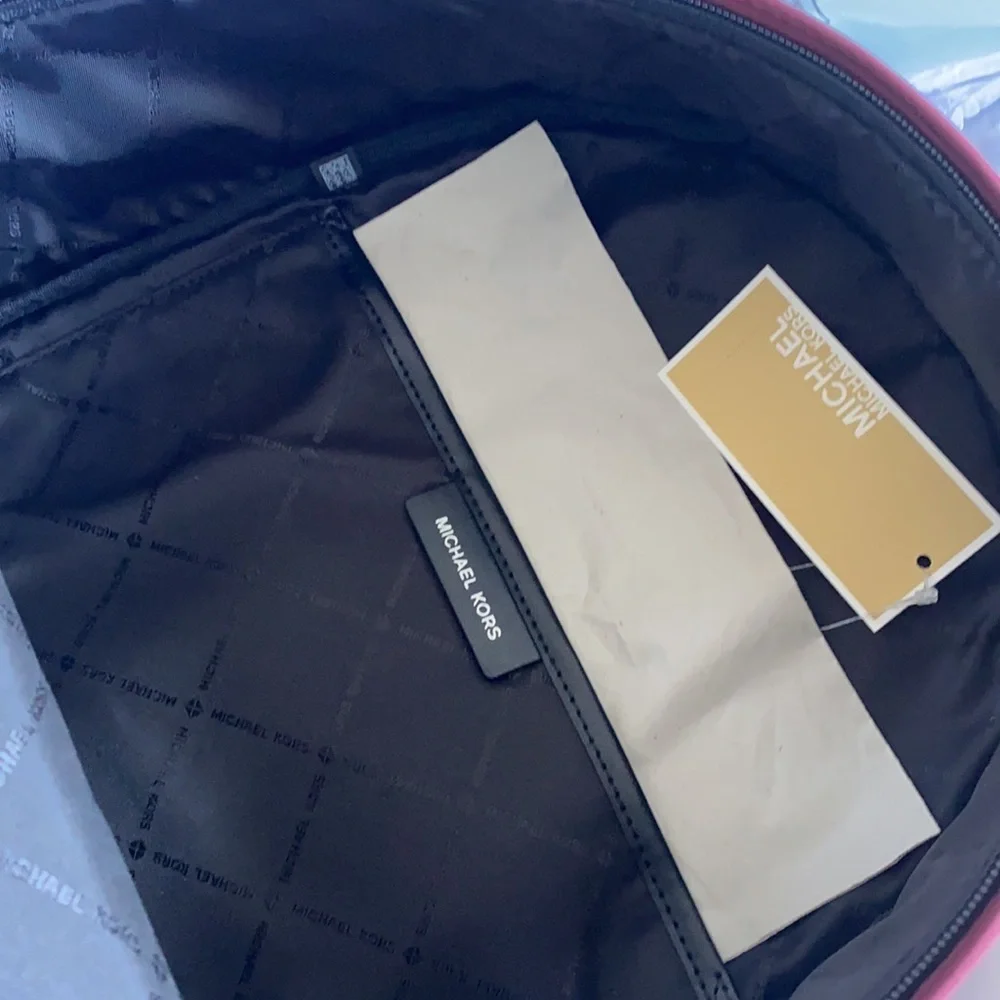 New MICHAEL KORS Large DK BERRY Backpack